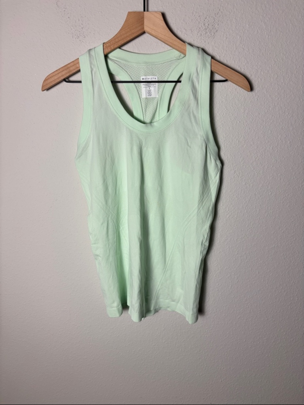 Athleta Momentum Seamless Tank Mint Green S/530501